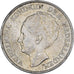 Holandia, Wilhelmina I, Gulden, 1940, Srebro, AU(55-58), KM:161.1