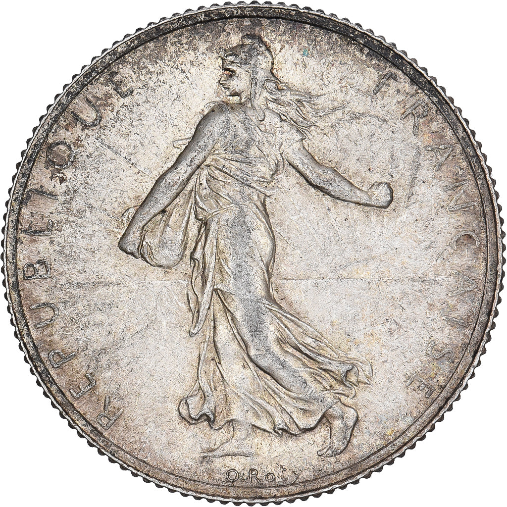 Francia, 2 Francs, Semeuse, 1914, Castelsarrasin, Argento, SPL-, Gadoury:532, Le