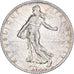 Francja, 2 Francs, Semeuse, 1920, Paris, Srebro, AU(50-53), Gadoury:532