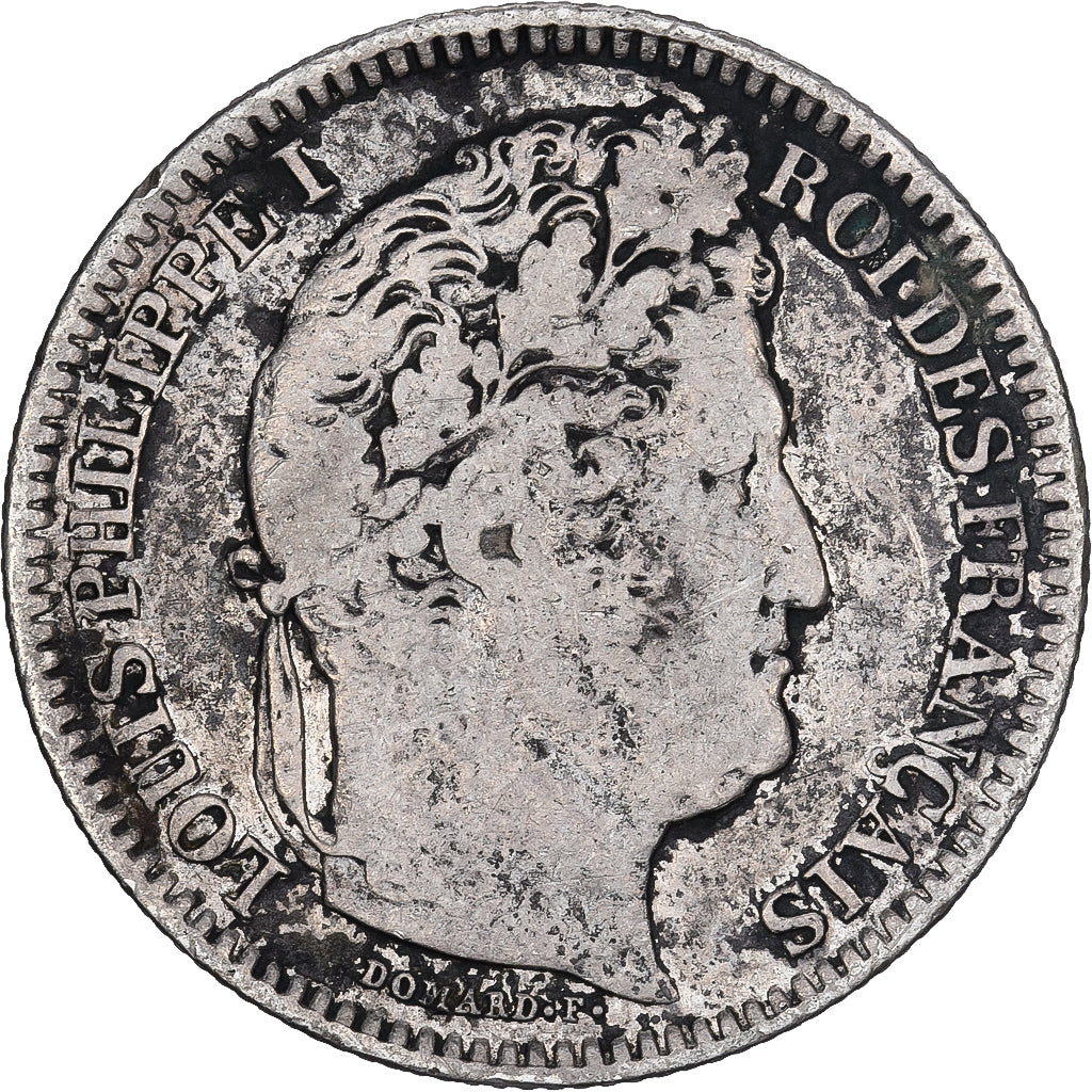France, Louis-Philippe, 2 Francs, 1847, Paris, Silver, VF(20-25), Gadoury:530