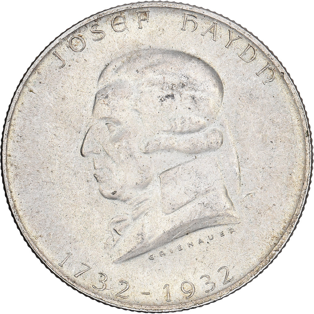 Österreich, 2 Schilling, 1932, Silber, SS+, KM:2848