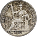 Indocia Francese, 20 Cents, 1927, Paris, Argento, MB, Lecompte:226