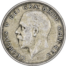 Gran Bretaña, George V, Florin, Two Shillings, 1935, Plata, BC+, KM:834