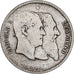 Belgia, Leopold II, Franc, 1880, Srebro, VF(20-25), KM:38