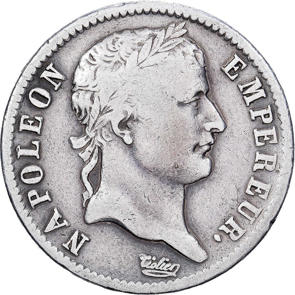 França, Franc, Napoléon I, 1811, Rouen, Prata, VF(20-25), Gadoury:447