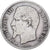 Francia, Napoleon III, Franc, 1859, Paris, Plata, BC+, Gadoury:460