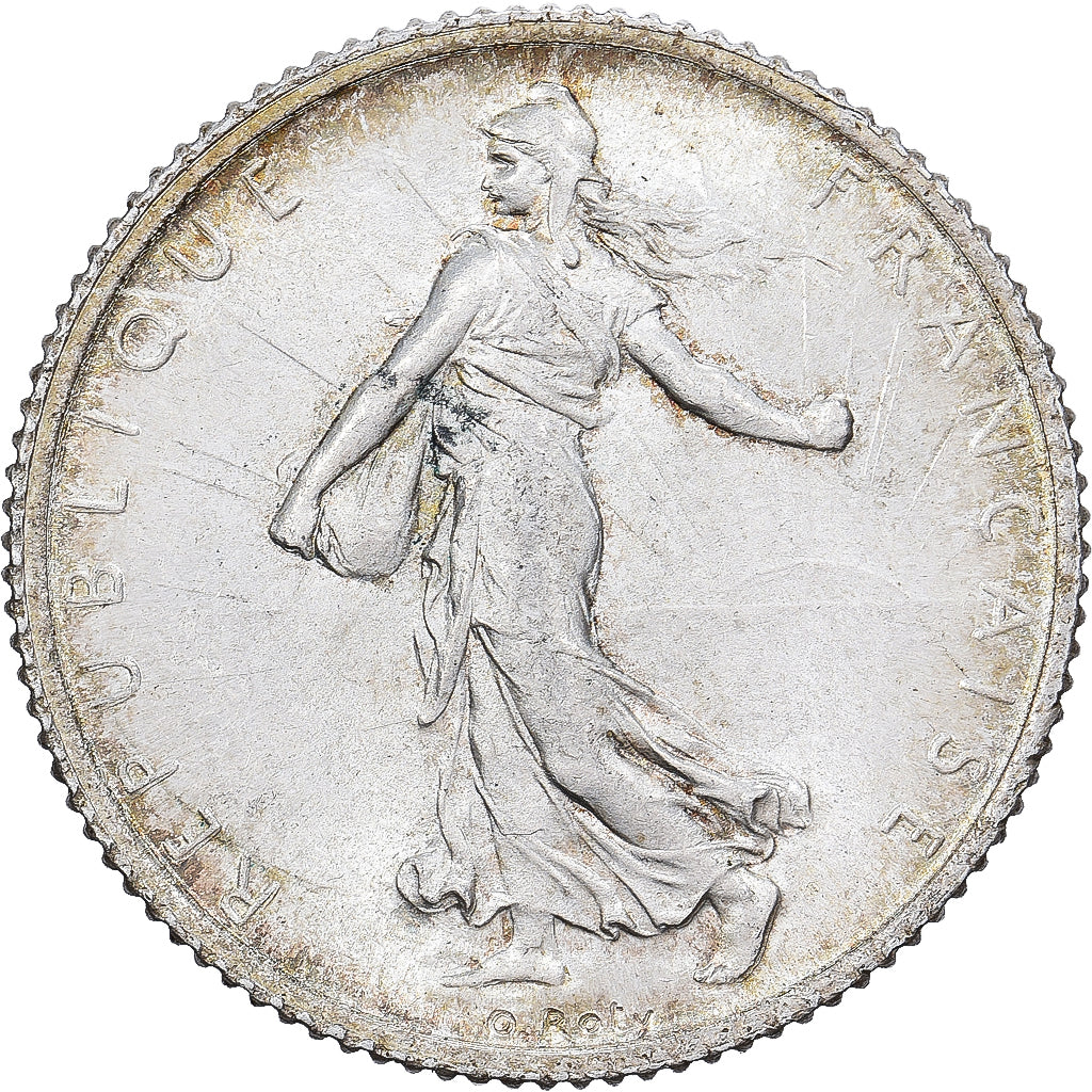 Frankreich, Franc, Semeuse, 1910, Paris, Silber, VZ, Gadoury:467, KM:844.1