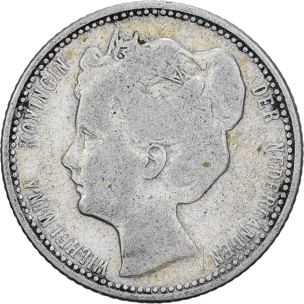 Netherlands, Wilhelmina I, 25 Cents, 1903, Utrecht, Silver, VF(20-25), KM:120.2