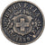 Szwajcaria, 20 Rappen, 1859, Bern, Bilon, VF(30-35), KM:7
