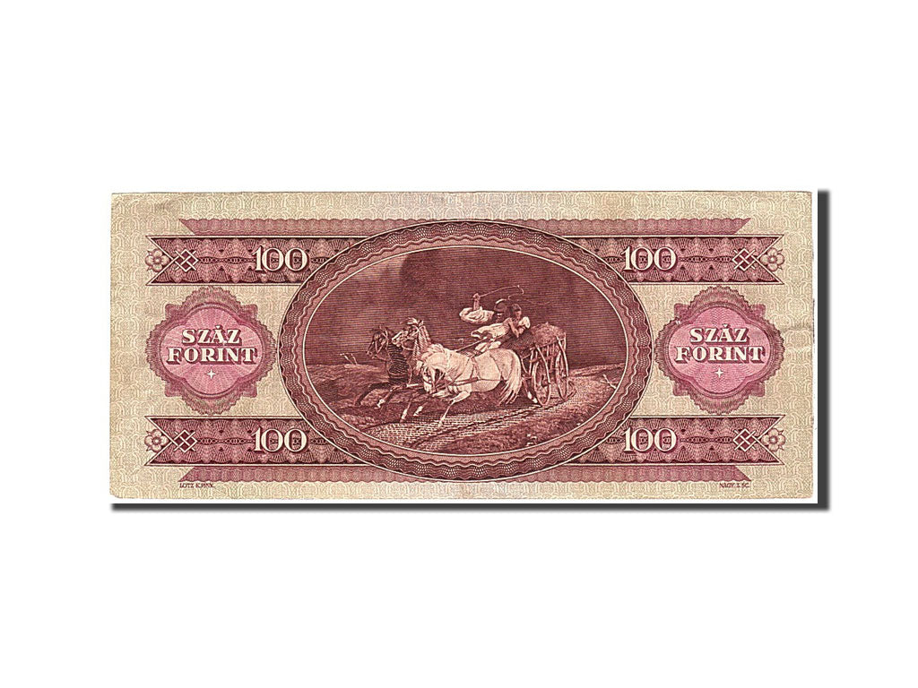 Banknote, Hungary, 100 Forint, 1962, 1962-10-12, KM:171c, EF(40-45)
