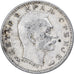 Servië, Peter I, 50 Para, 1915, Gorham Mfg. Co., Variety, Zilver, ZF, KM:24.3