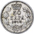 Serbia, Peter I, 50 Para, 1915, Gorham Mfg. Co., Variety, Silver, EF(40-45)