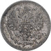 Russie, Nicholas II, 10 Kopeks, 1873, Argent, TB+, KM:20a.2