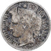 Frankrijk, 20 Centimes, Cérès, 1851, Paris, Zilver, FR, Gadoury:303, KM:758.1