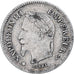 Frankrijk, Napoleon III, 20 Centimes, 1867, Strasbourg, Zilver, FR+