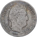 Francia, 1/2 Franc, Louis-Philippe, 1838, Paris, Plata, BC+, Gadoury:408, Le