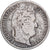 Francia, 50 Centimes, Louis-Philippe, 1845, Rouen, Plata, BC, Gadoury:408
