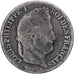 Francia, 50 Centimes, Louis-Philippe, 1845, Rouen, Plata, BC+, Gadoury:410