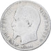 Francia, Napoleon III, 50 Centimes, Napoléon III, 1859, Paris, Plata, BC+
