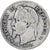 Francia, Napoleon III, 50 Centimes, 1864, Bordeaux, Plata, BC+, Gadoury:417