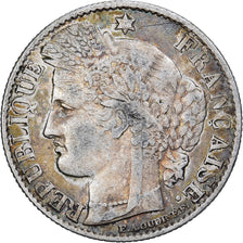 Francja, 50 Centimes, Cérès, 1888, Paris, Srebro, EF(40-45), Gadoury:419a