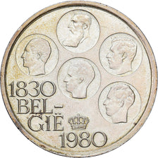 Bélgica, 500 Francs, 500 Frank, 1980, Brussels, Cobre-Níquel Revestido a
