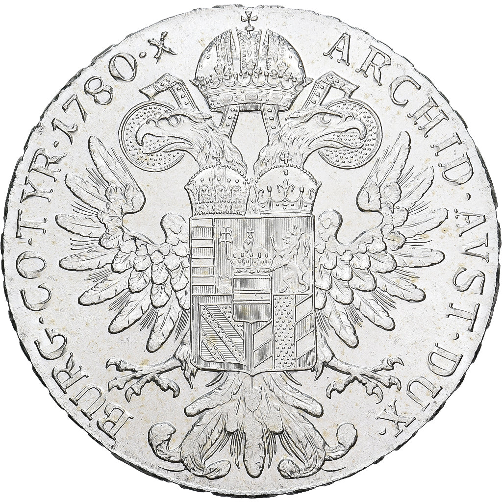Autriche, Joseph II, Thaler, 1780, Refrappe, Argent, TTB, KM:T1
