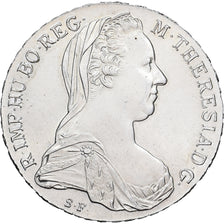 Austria, Joseph II, Thaler, 1780, Restrike, Silver, AU(55-58), KM:T1