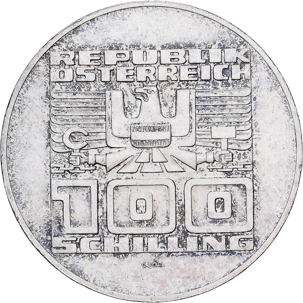 Monnaie, Autriche, Staatsvertrag, 100 Schilling, 1975, SUP, Argent, KM:2924