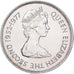 Mauritius, 25 Rupees, 1977, Silber, SS+, KM:43