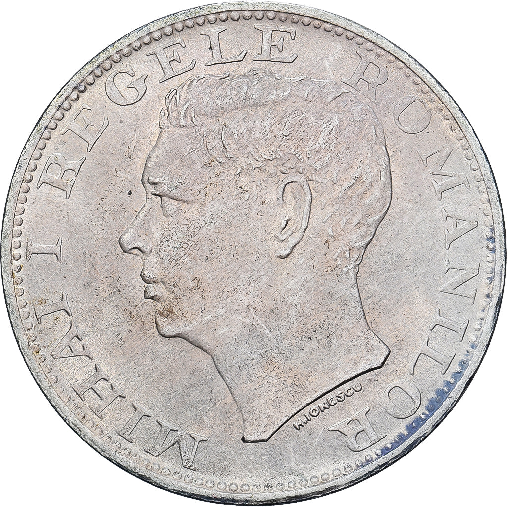 Rumänien, Mihai I, 500 Lei, 1944, Bucharest, Silber, SS, KM:65