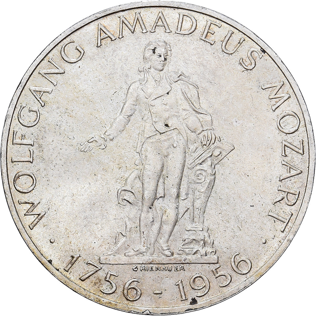 Autriche, 25 Schilling, 1956, Argent, SUP, KM:2881