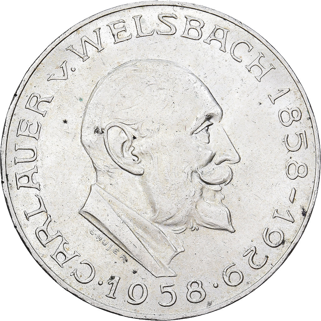 Autriche, 25 Schilling, 1958, Argent, TTB, KM:2884