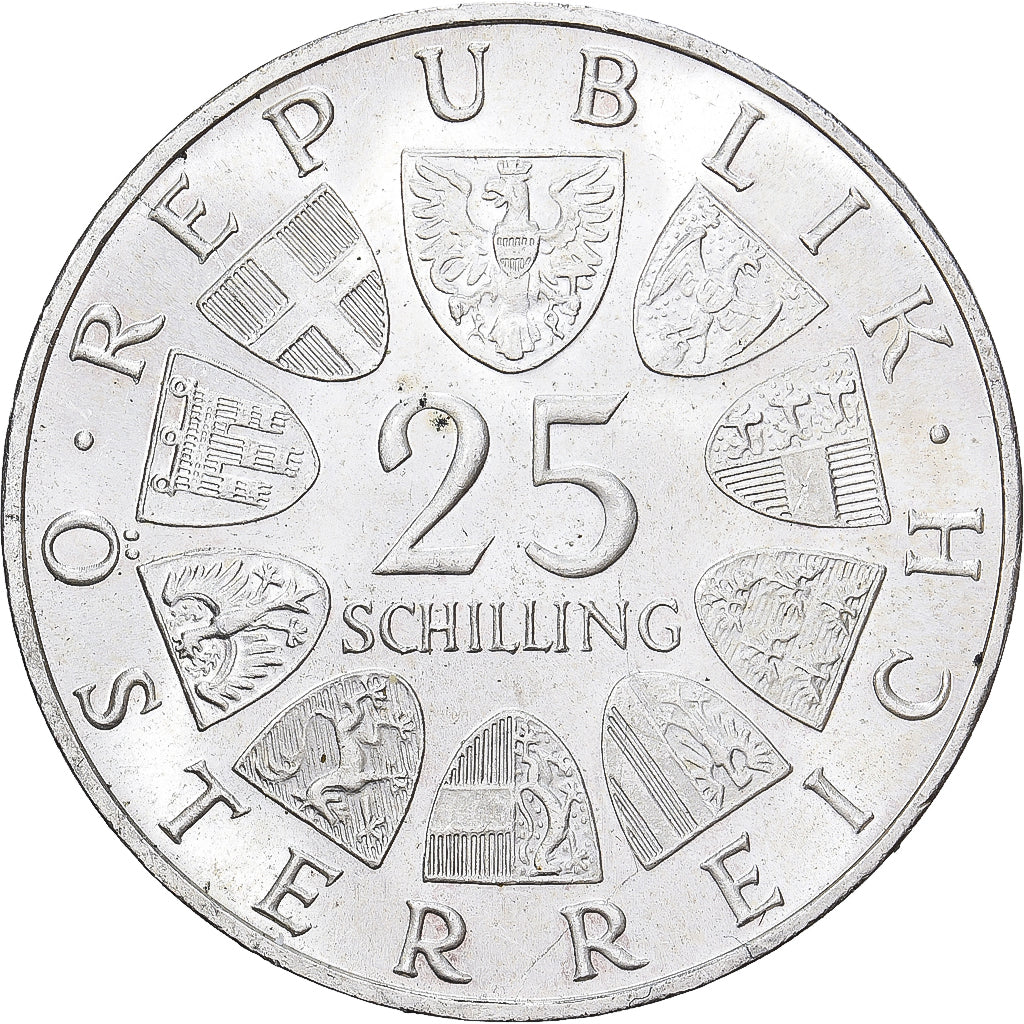Austria, 25 Schilling, 1966, Silver, MS(60-62), KM:2899
