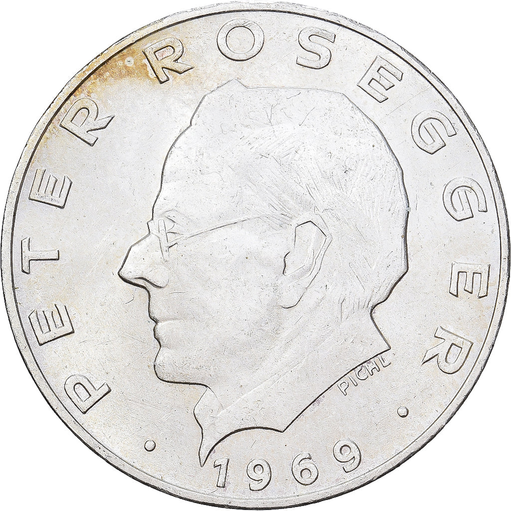 Austria, 25 Schilling, 1969, Silver, AU(55-58), KM:2905