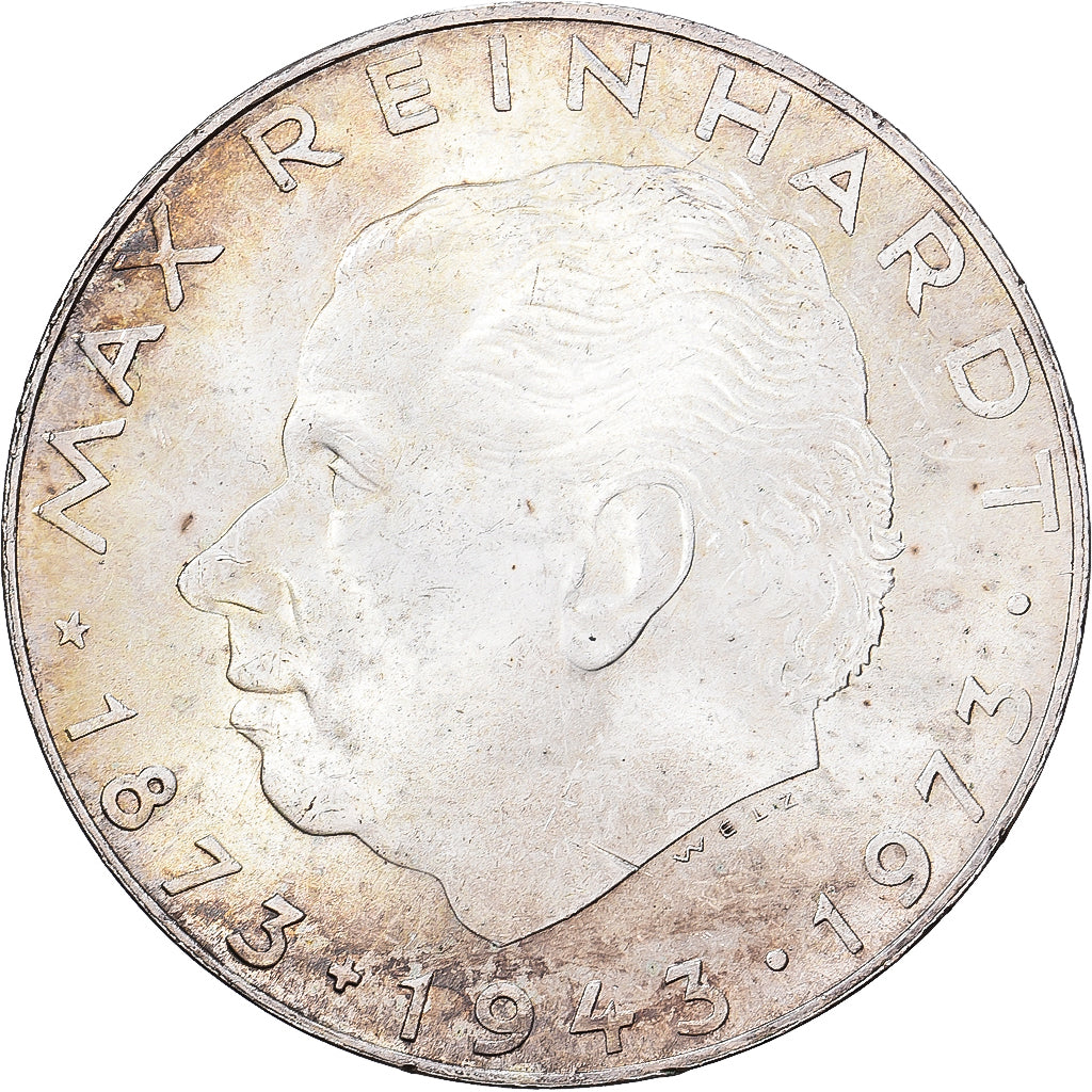 Autriche, 25 Schilling, Max Reinhardt, 1973, Vienne, Argent, SUP, KM:2915