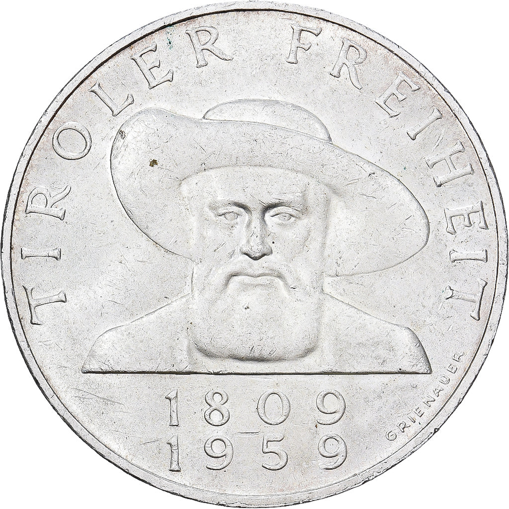 Autriche, 50 Schilling, 1959, Vienne, Argent, SUP, KM:2888