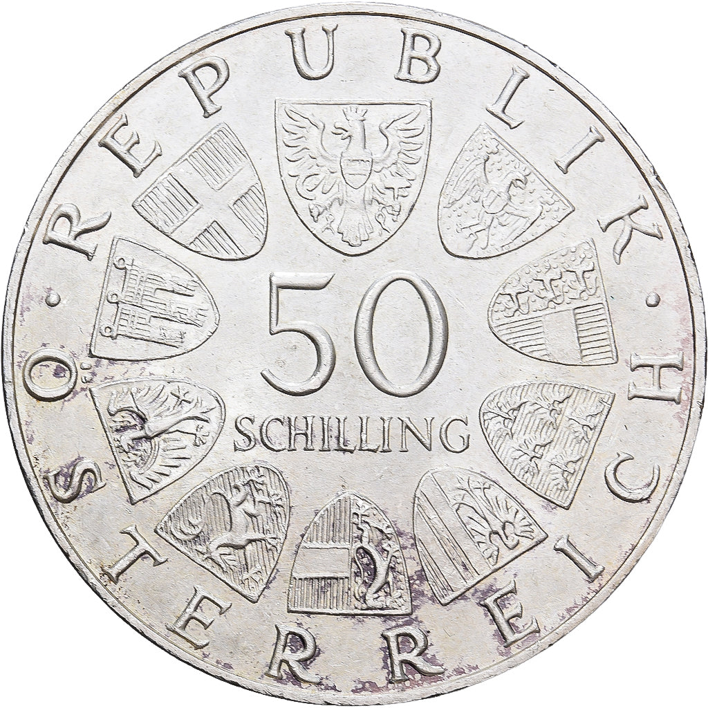 Autriche, 50 Schilling, 1970, Argent, SUP+, KM:2909