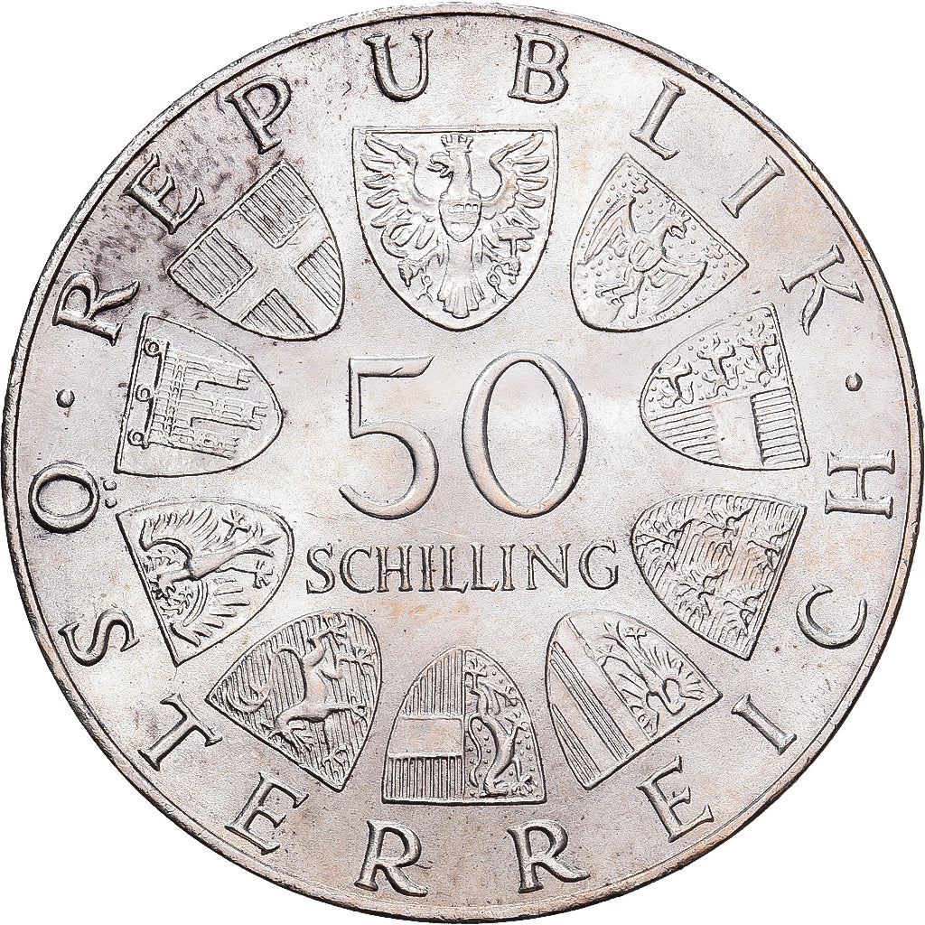 Autriche, 50 Schilling, 1973, Vienne, Argent, SUP, KM:2916