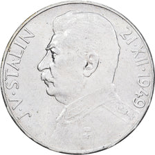 Czechoslovakia, 100 Korun, 1949, AU(55-58), Silver, KM:30