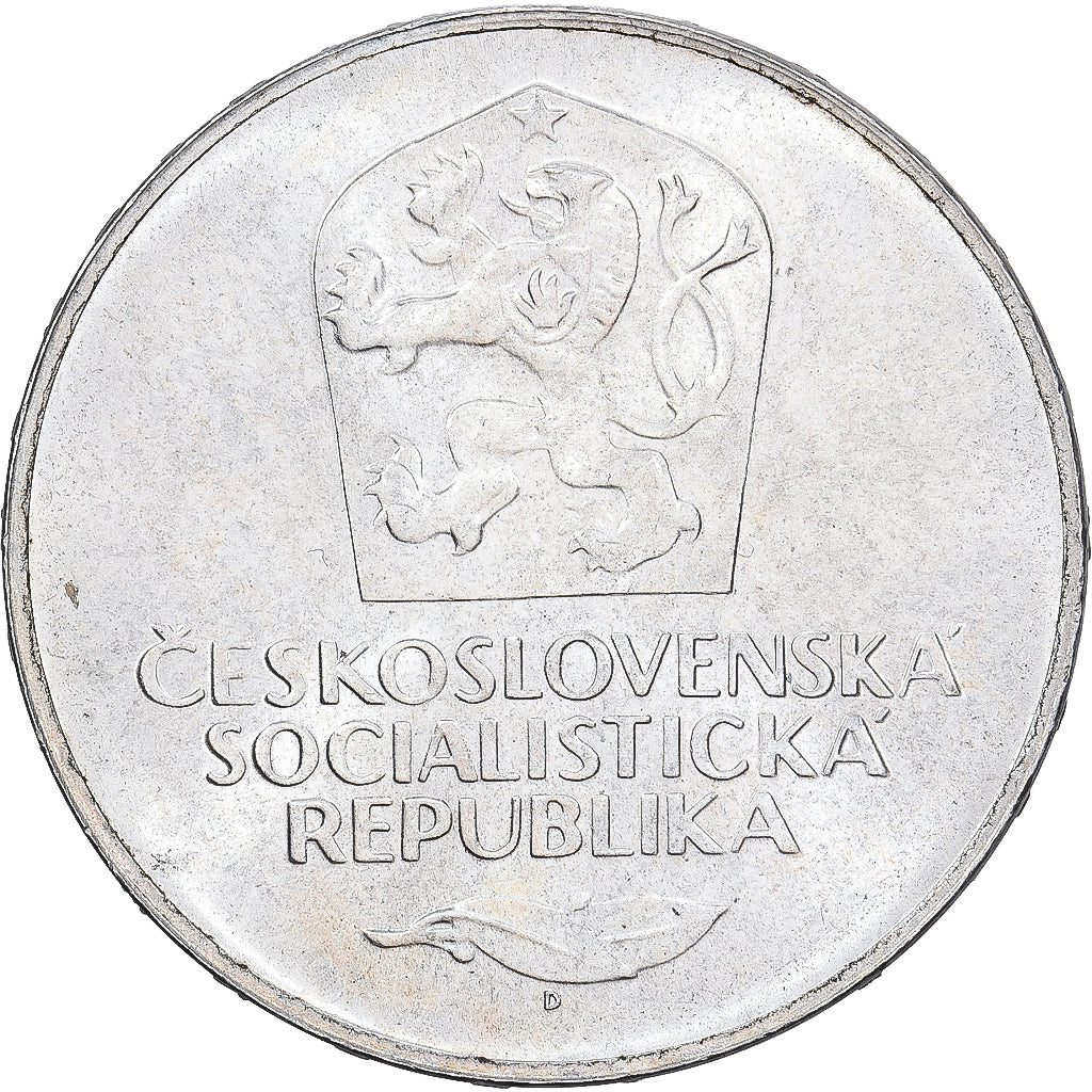Checoslováquia, 50 Korun, 1973, Prata, MS(63), KM:78