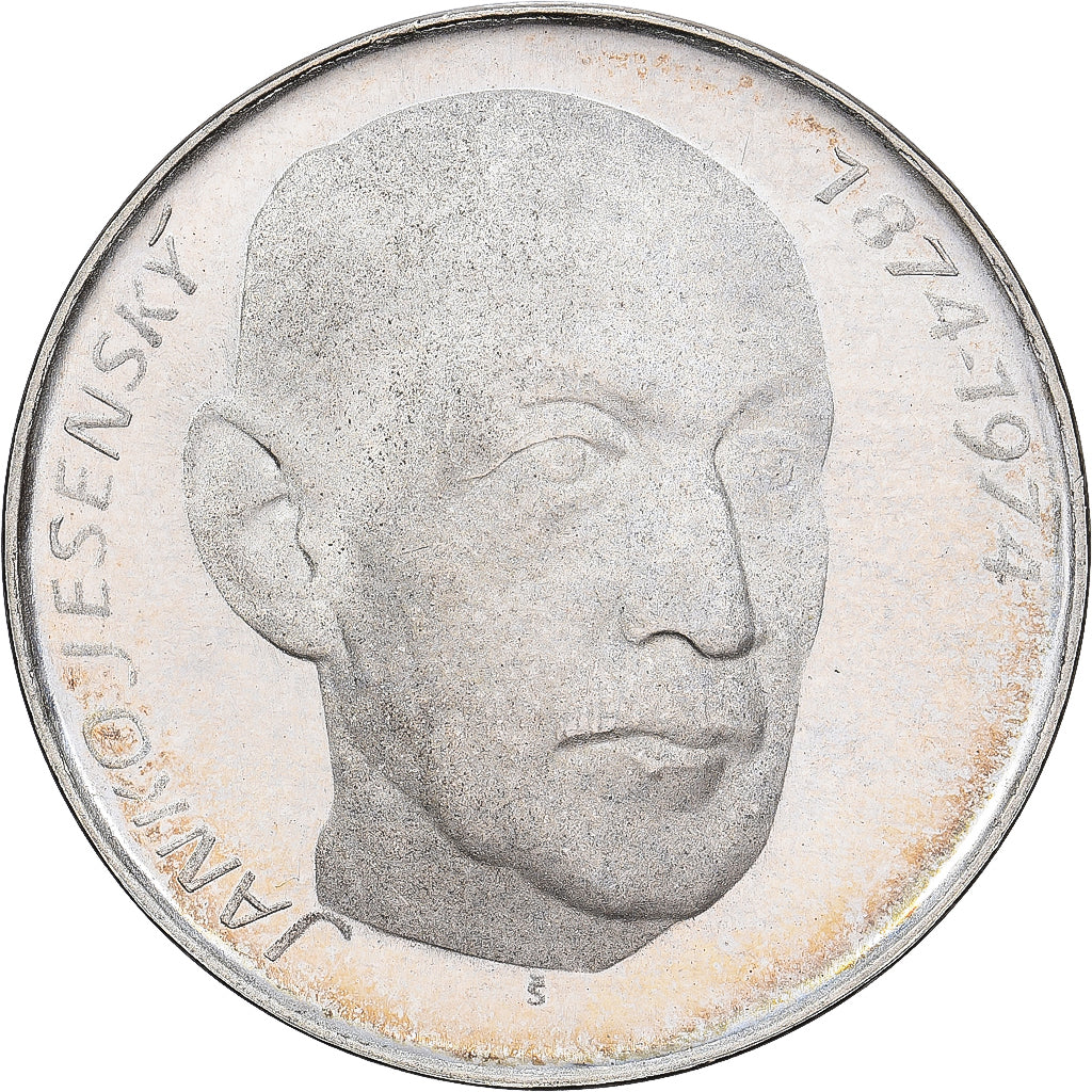 Münze, Tschechoslowakei, 50 Korun, 1974, UNZ, Silber, KM:81