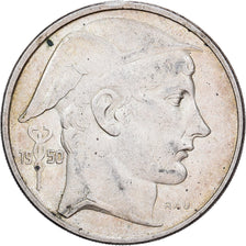 Bélgica, Régence Prince Charles, 50 Francs, 50 Frank, 1950, Prata, AU(50-53)