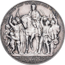 Estados Alemães, PRUSSIA, Wilhelm II, 3 Mark, 1913, Berlin, Déclaration de