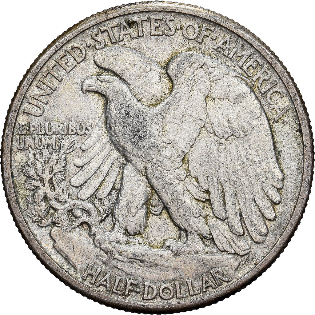 Estados Unidos, Half Dollar, Walking Liberty Half Dollar, 1942, Philadelphia