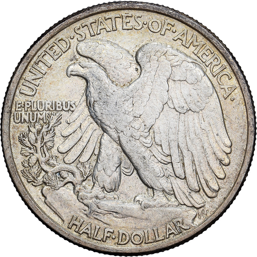 Estados Unidos, Half Dollar, Walking Liberty Half Dollar, 1942, Philadelphia