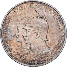 Estados Alemães, PRUSSIA, Wilhelm II, 2 Mark, 1901, Berlin, Prata, MS(60-62)