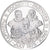 Francja, medal, Espace, Apollo Soyuz, 1975, Srebro, MS(63)