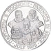 Francja, medal, Espace, Apollo Soyuz, 1975, Srebro, MS(63)