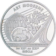 France, 6.55957 Francs, Europa - L'art moderne, 2000, Paris, BE, Argent, SUP